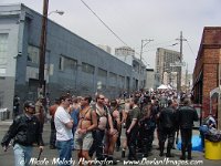 the crowd